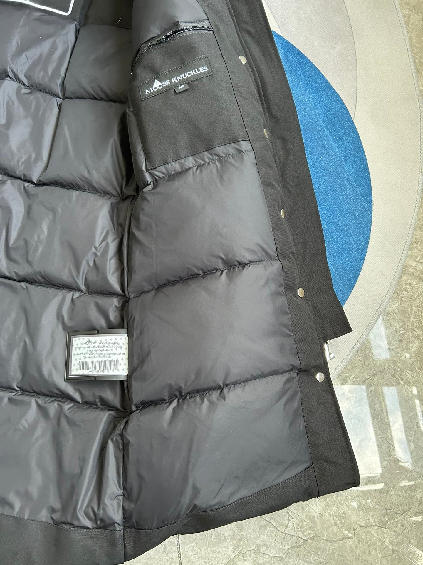 Moose Knuckles Hooded Long Down Parka